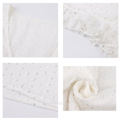 Summer Eyelet Dress | Flowy | Stylish & Chic