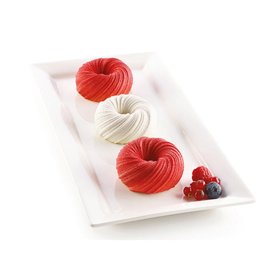Swirl Design Silicone Cake Mold | Versatile Baking Tool