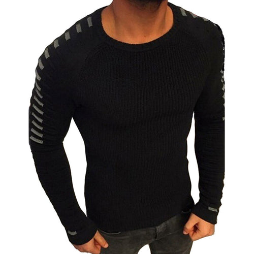 Trendy Knit Sweater | Stylish Arm Detailing