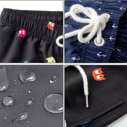 Trendy Men's Swim Shorts | Quick-Dry Swimwear with Fun Patterns