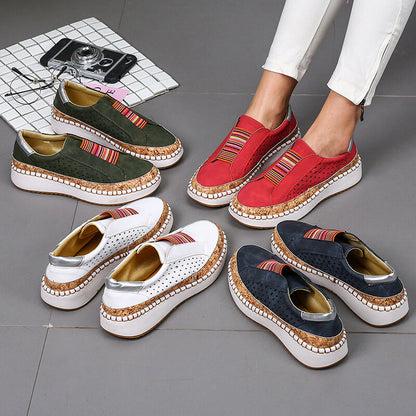Trendy Slip-On Sneakers | Cushion Comfort