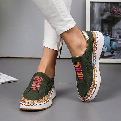Trendy Slip-On Sneakers | Cushion Comfort