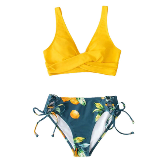 Tropical Breeze Bikini Set | Vibrant Designs Bikini for Sun-Soaked Adventures