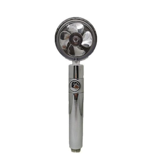 Turbo-Powered Shower Head | 360° Rotation Spa Experience