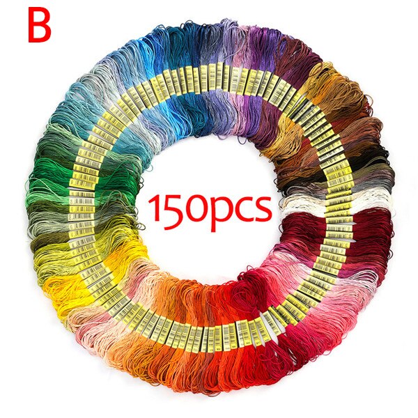 Ultimate Embroidery Tool Kit | 100 Color Threads & Accessories