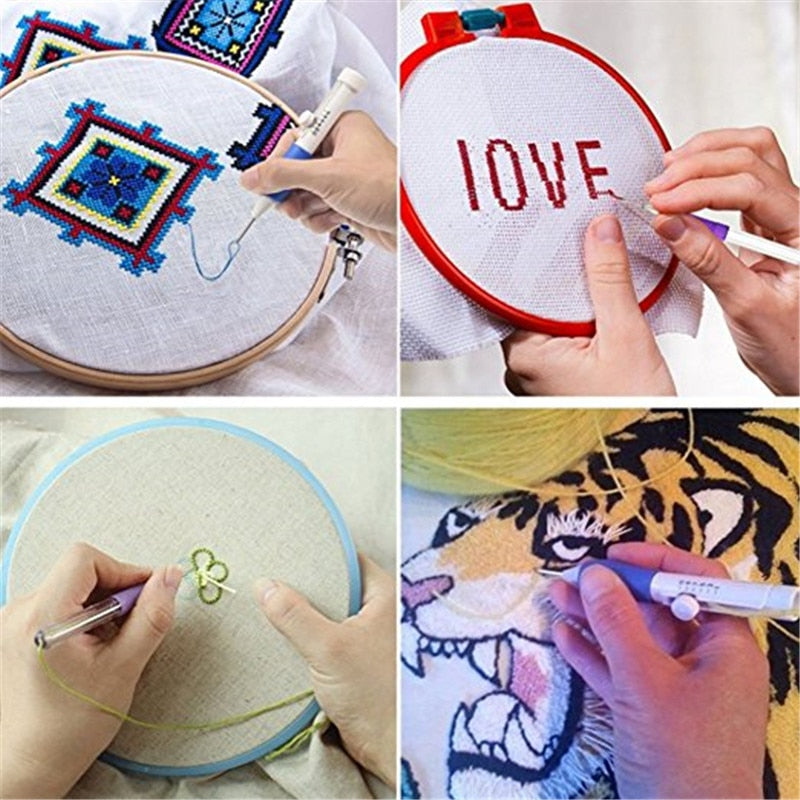 Ultimate Embroidery Tool Kit | 100 Color Threads & Accessories