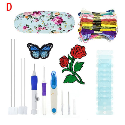 Ultimate Embroidery Tool Kit | 100 Color Threads & Accessories