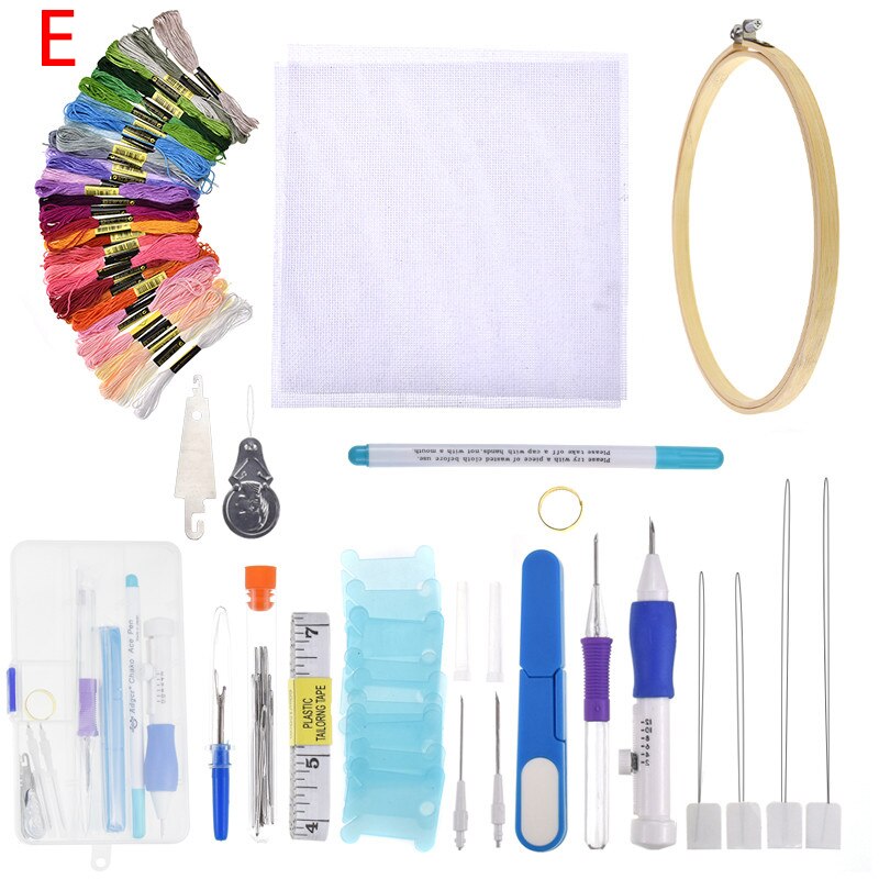 Ultimate Embroidery Tool Kit | 100 Color Threads & Accessories