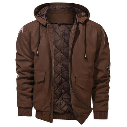Urban Explorer Hooded Jacket | Warm Quilted Lining