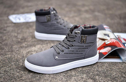 Urban Flex High-Top Sneakers | Trendy Urban Footwear