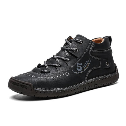 Urban Leather Sneakers | Trendy City Fashion Forward