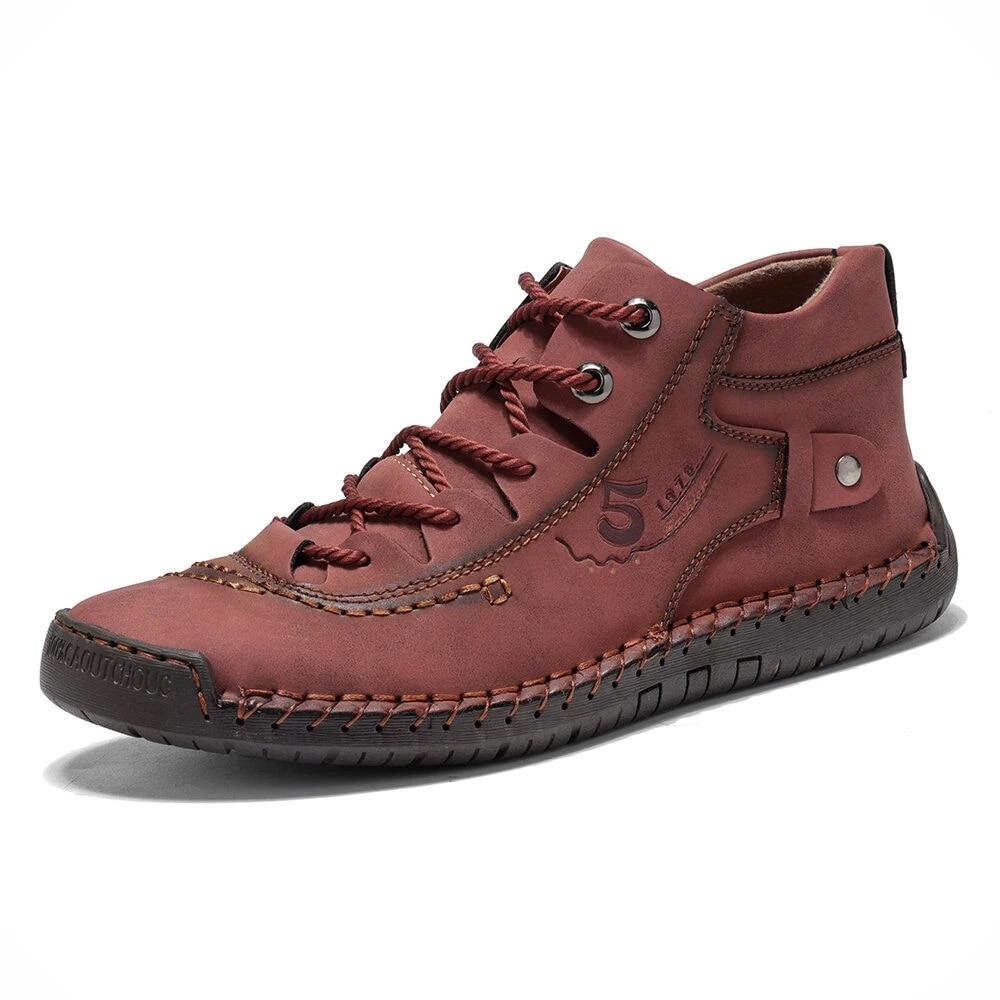 Urban Leather Sneakers | Trendy City Fashion Forward