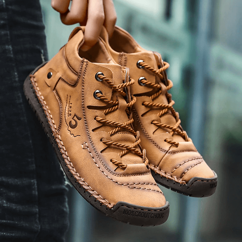 Urban Leather Sneakers | Trendy City Fashion Forward