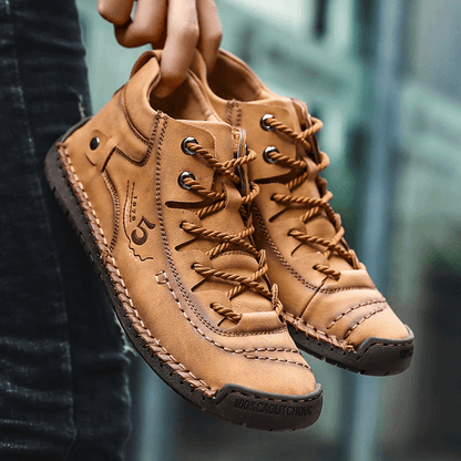 Urban Leather Sneakers | Trendy City Fashion Forward