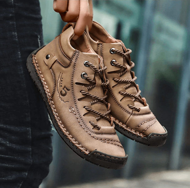 Urban Leather Sneakers | Trendy City Fashion Forward