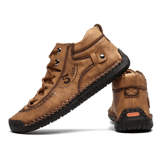 Urban Leather Sneakers | Trendy City Fashion Forward