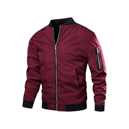 Urban Style Bomber Jacket | Multi-Pocket and Modern Fit Design
