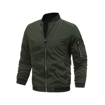 Urban Style Bomber Jacket | Multi-Pocket and Modern Fit Design