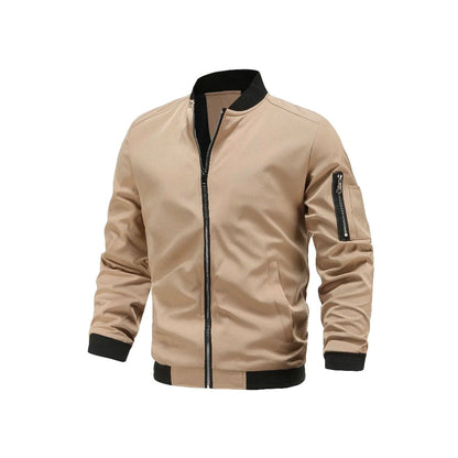 Urban Style Bomber Jacket | Multi-Pocket and Modern Fit Design