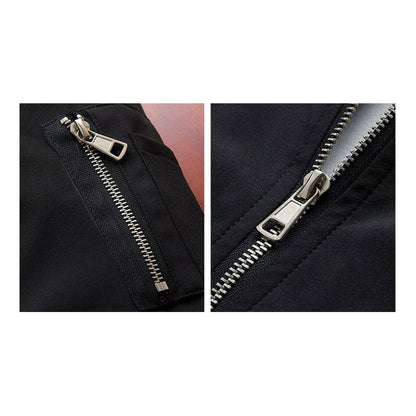 Urban Style Bomber Jacket | Multi-Pocket and Modern Fit Design