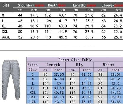 Urban Style Hoodie & Joggers Set | Stylish Contrast Zip
