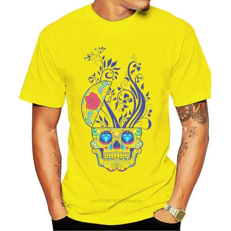 Vibrant Skull Graphic Tee | Bold Artistic Design