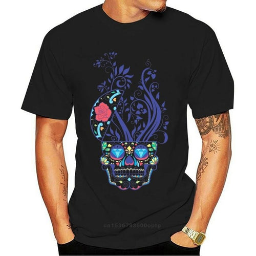 Vibrant Skull Graphic Tee | Bold Artistic Design