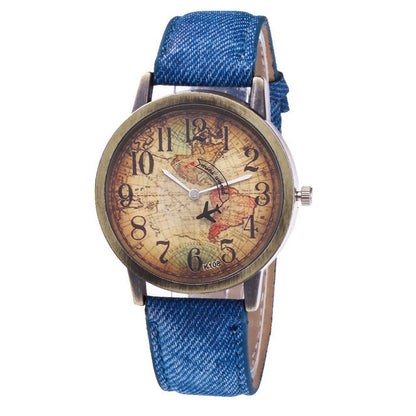 Vintage Aviator Watch | Colorful Dial Adventure Watch