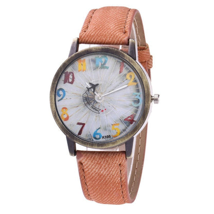 Vintage Aviator Watch | Colorful Dial Adventure Watch