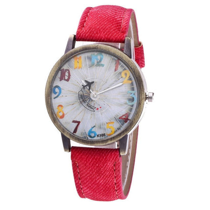 Vintage Aviator Watch | Colorful Dial Adventure Watch