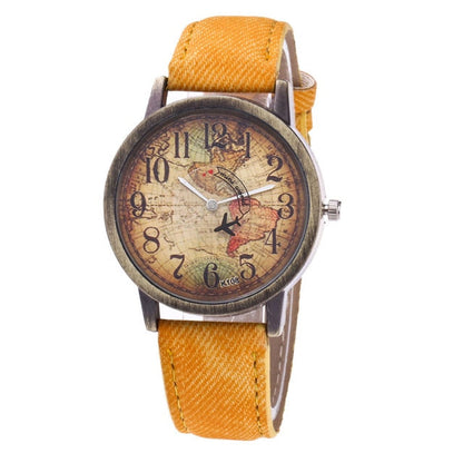 Vintage Aviator Watch | Colorful Dial Adventure Watch