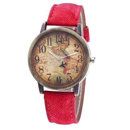 Vintage Aviator Watch | Colorful Dial Adventure Watch