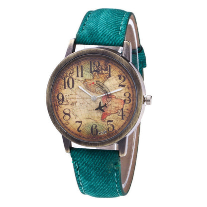 Vintage Aviator Watch | Colorful Dial Adventure Watch