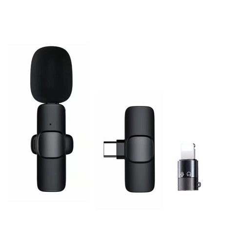 Wireless Clip-On Microphone | Noise Reduction & Easy Pairing | Superior Audio Quality