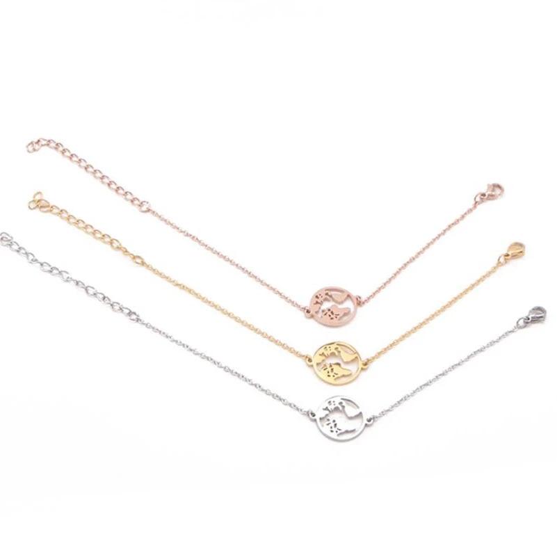 World Map Bracelet | Timeless Elegance Bracelet